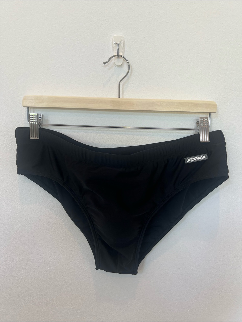 JOCKMAIL Men’s XL Black Classic Swim Briefs / Speedo